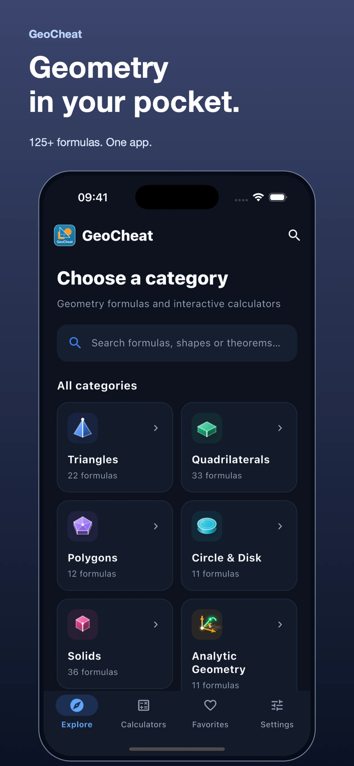 GeoCheat application preview